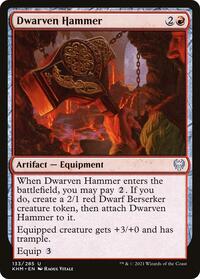 Dwarven Hammer (133) - Kaldheim