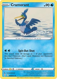 Cramorant (028/072) - Shining Fates