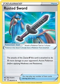 Rusted Sword (062/072) - Shining Fates