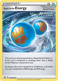 Rapid Strike Energy (140/163) - SWSH05: Battle Styles