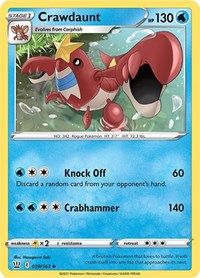 Crawdaunt (039/163) - SWSH05: Battle Styles