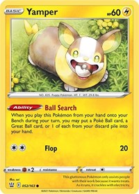 Yamper (052/163) - SWSH05: Battle Styles