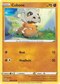 Cubone (069/163) - SWSH05: Battle Styles