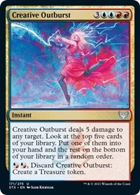 Creative Outburst (171) - Strixhaven: School of Mages