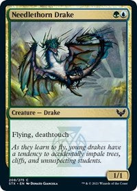 Needlethorn Drake (208) - Strixhaven: School of Mages