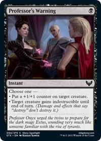 Professors Warning (84) - Strixhaven: School of Mages