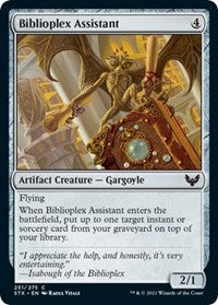 Biblioplex Assistant (251) - Strixhaven: School of Mages