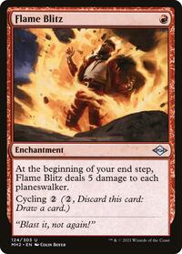 Flame Blitz (124) - Modern Horizons 2