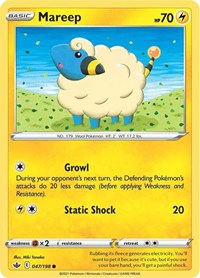 Mareep (047/198) - SWSH06: Chilling Reign