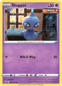 Shuppet (062/198) - SWSH06: Chilling Reign