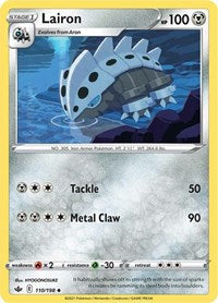Lairon (110/198) - SWSH06: Chilling Reign
