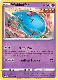 Wobbuffet (066/203) - SWSH07: Evolving Skies