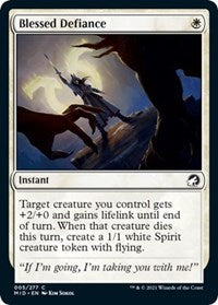 Blessed Defiance (5) - Innistrad: Midnight Hunt