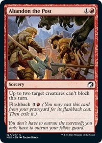 Abandon the Post (127) - Innistrad: Midnight Hunt