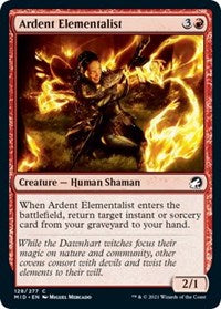 Ardent Elementalist (128) - Innistrad: Midnight Hunt