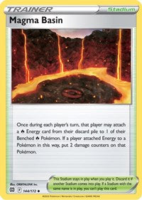 Magma Basin (144/172) - SWSH09: Brilliant Stars