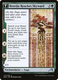 Boseiju Reaches Skyward (177) - Kamigawa: Neon Dynasty