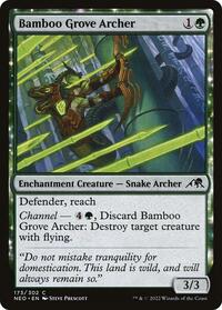 Bamboo Grove Archer (173) - Kamigawa: Neon Dynasty