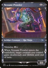 Nezumi Prowler Showcase (344) - Kamigawa: Neon Dynasty
