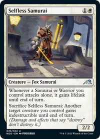 Selfless Samurai (35) - Kamigawa: Neon Dynasty