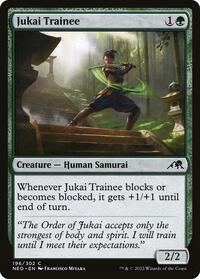 Jukai Trainee (196) - Kamigawa: Neon Dynasty
