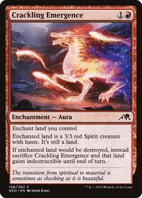 Crackling Emergence (136) - Kamigawa: Neon Dynasty