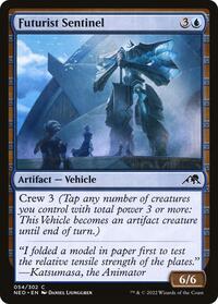 Futurist Sentinel (54) - Kamigawa: Neon Dynasty