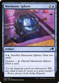 Mnemonic Sphere (64) - Kamigawa: Neon Dynasty
