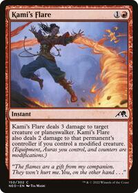 Kamis Flare (150) - Kamigawa: Neon Dynasty