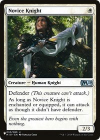 Novice Knight (030/280) - The List Reprints