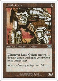 Lead Golem (296) - Classic Sixth Edition