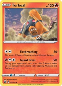 Torkoal (023/172) - SWSH09: Brilliant Stars