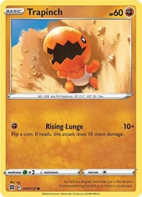 Trapinch (074/172) - SWSH09: Brilliant Stars