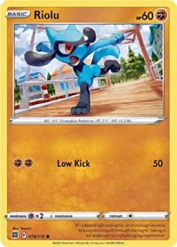 Riolu (078/172) - SWSH09: Brilliant Stars