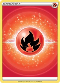 Fire Energy (2022 Unnumbered) () - SWSH09: Brilliant Stars