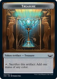 Treasure Token 017 (17) - Streets of New Capenna
