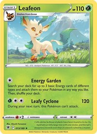 Leafeon (013/189) - SWSH10: Astral Radiance