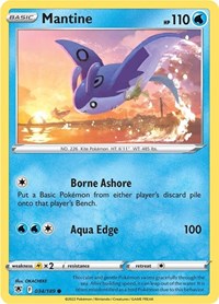 Mantine (034/189) - SWSH10: Astral Radiance