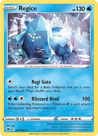 Regice (037/189) - SWSH10: Astral Radiance