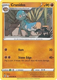 Cranidos (076/189) - SWSH10: Astral Radiance