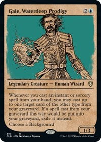 Gale Waterdeep Prodigy Showcase (383) - Commander Legends: Battle for Baldur's Gate