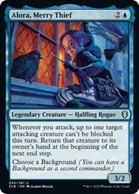 Alora Merry Thief (55) - Commander Legends: Battle for Baldur's Gate