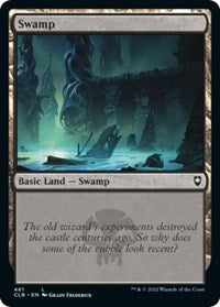 Swamp 461 (461) - Commander Legends: Battle for Baldur's Gate