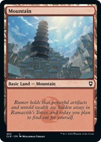 Mountain 465 (465) - Commander Legends: Battle for Baldur's Gate