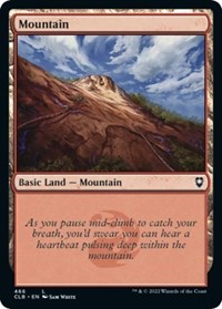 Mountain 466 (466) - Commander Legends: Battle for Baldur's Gate