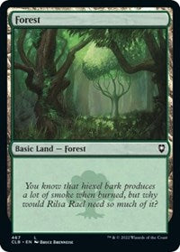 Forest 467 (467) - Commander Legends: Battle for Baldur's Gate