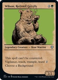 Wilson Refined Grizzly Showcase (411) - Commander Legends: Battle for Baldur's Gate