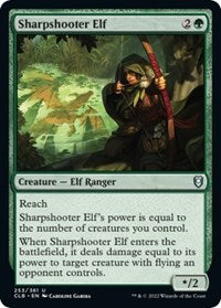 Sharpshooter Elf (253) - Commander Legends: Battle for Baldur's Gate