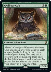 Owlbear Cub (246) - Commander Legends: Battle for Baldur's Gate