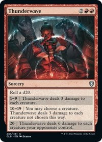 Thunderwave (201) - Commander Legends: Battle for Baldur's Gate